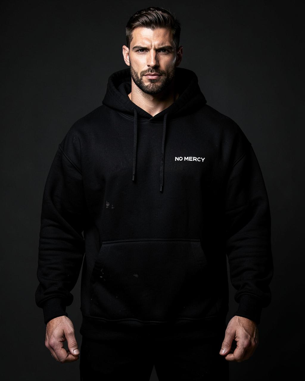 Heavyweight Gym Hoodie - Black