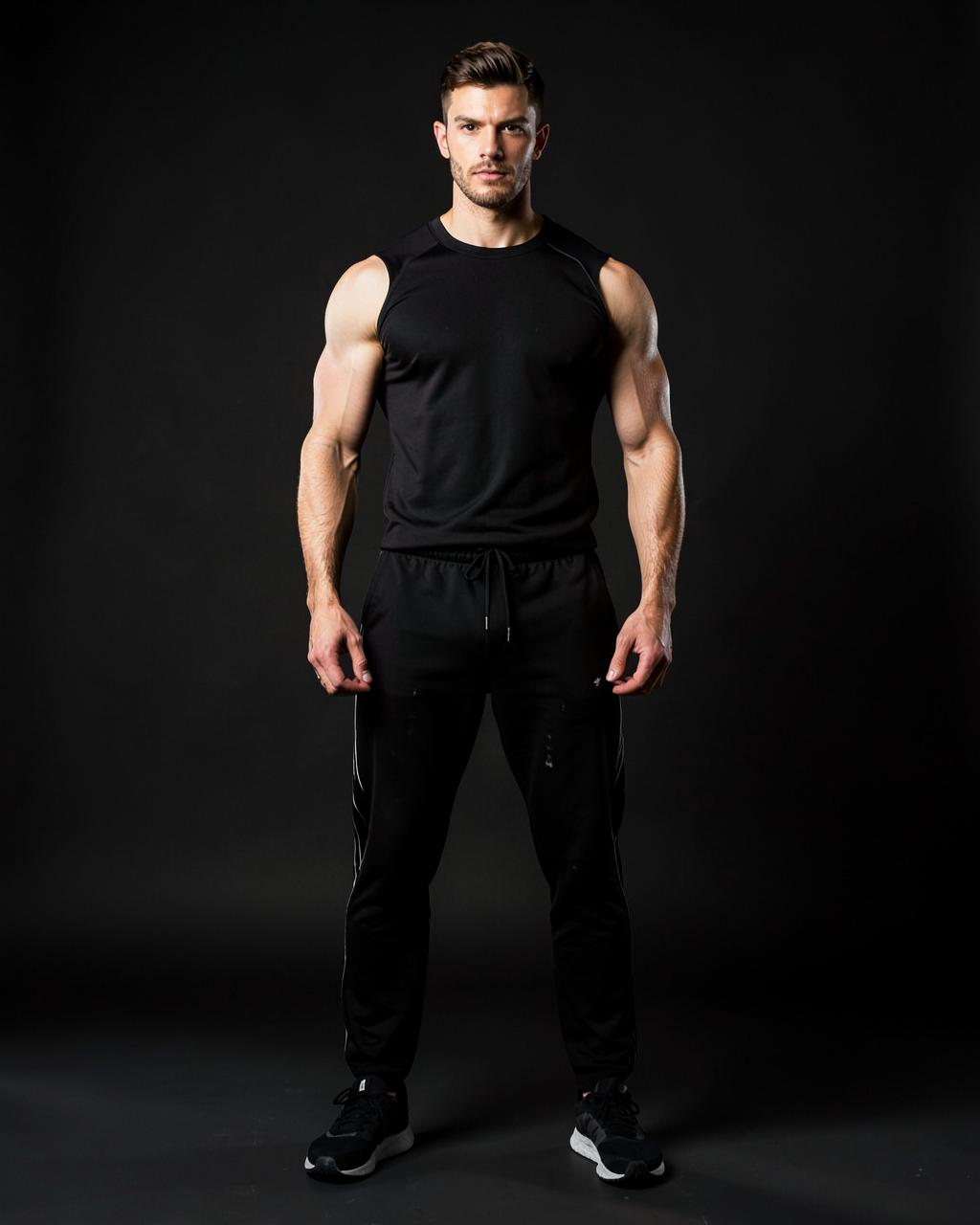 Tapered Jogger - Black